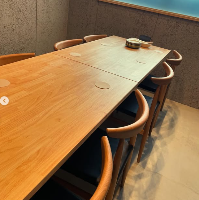 個室は最大9名までご利用いただけます。電話でご相談ください！