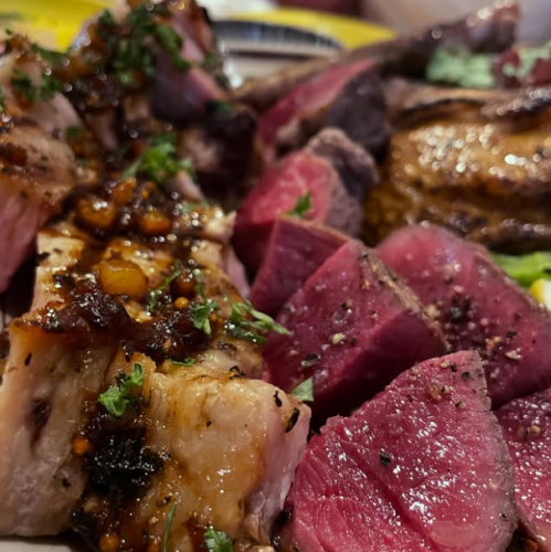 NorAのドカンと1ポンド肉盛り!