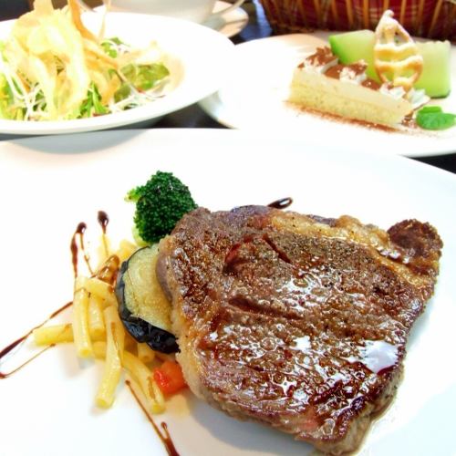 ステーキディナー