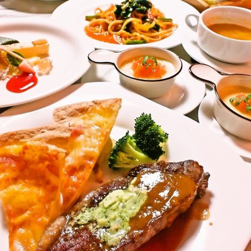 シェフの手作り料理をお手頃価格でお楽しみ頂けます♪