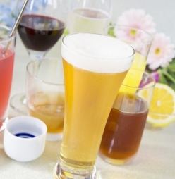 豊富な飲み放題メニュー
