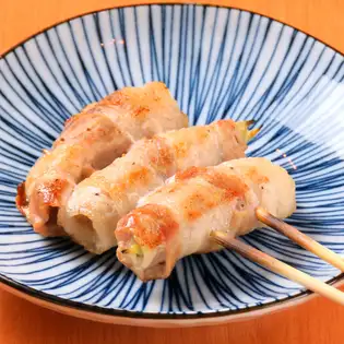 고기 마키 생강 꼬치