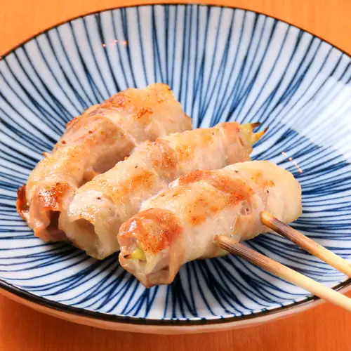 고기 마키 생강 꼬치