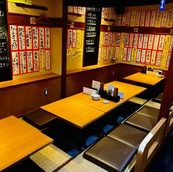 ご宴会は最大30名様まで！大人数のご宴会にも対応！掘りごたつで足も楽ちん。各種ご宴会に最適な飲み放題付きコースございます！貸切ご希望の場合はお気軽にお店までお問い合わせ下さいませ♪
