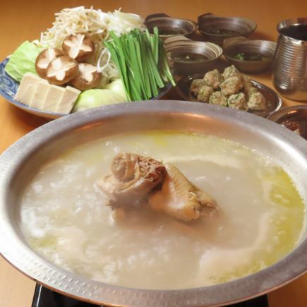 オリーブ地鶏の讃岐水炊きと瀬戸内刺身付150分間飲み放題コース