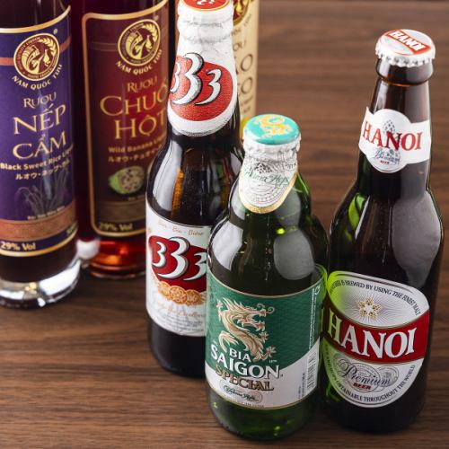 現地直送！ベトナムの各種ビール