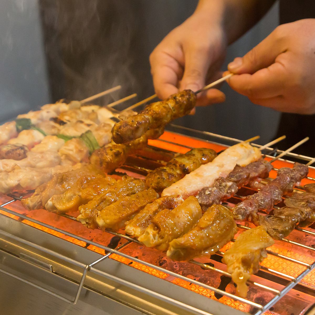 深夜まで営業している焼き鳥居酒屋◎各種宴会も可能♪