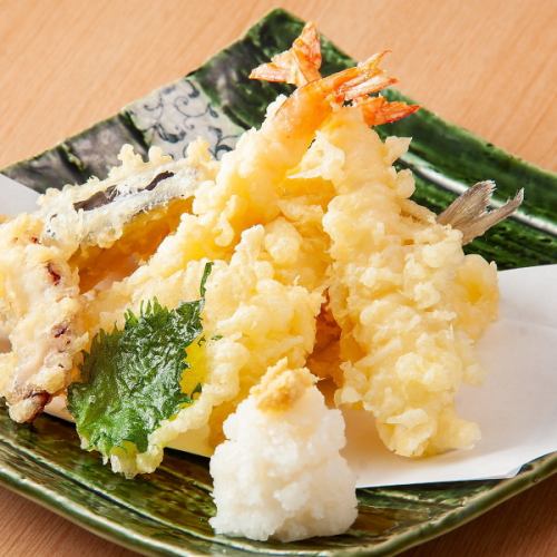 Assorted tempura