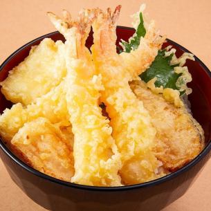 Tendon (with miso soup)