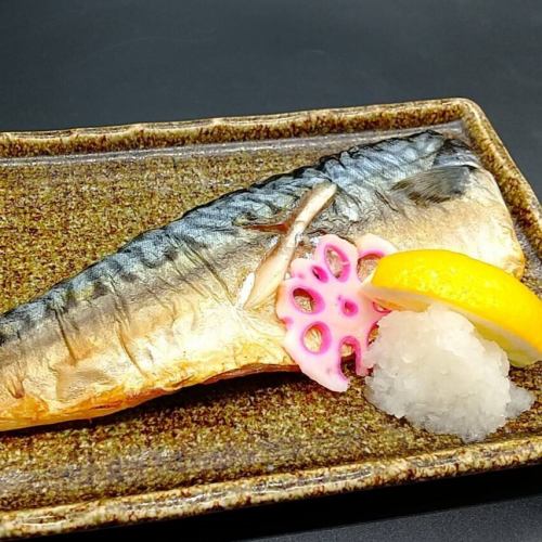 Grilled mackerel