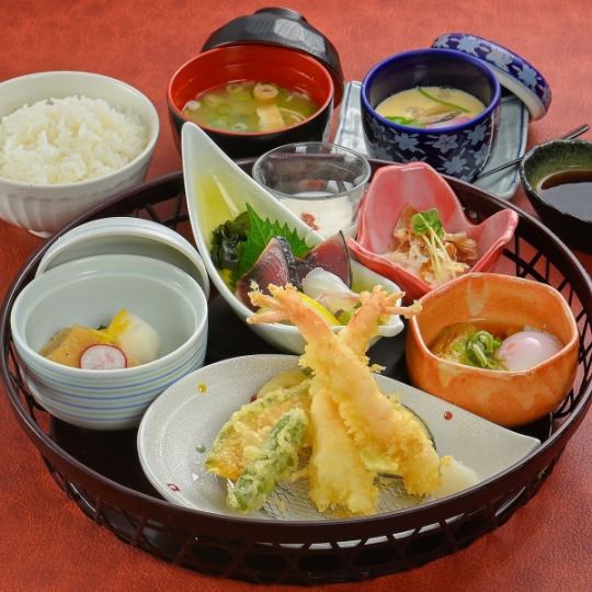 《Lunchtime [Selectable Meal]》Jutokuya's recommended meal where you can choose your main dish ★Reservations on the day OK★