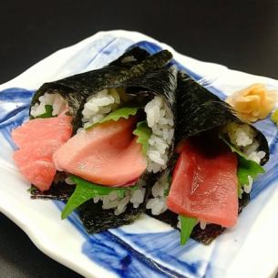 高品質藍鰭鮪魚手捲套餐