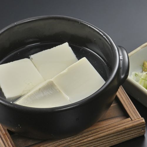 Handmade tofu (warm tofu, cold tofu)