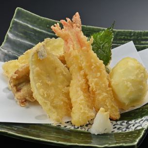 Assorted tempura