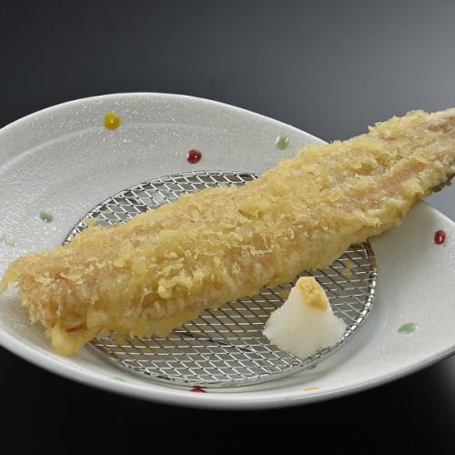 Boiled conger eel tempura