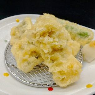 Conger eel tempura