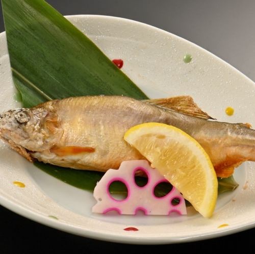 鮎の塩焼き