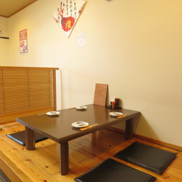 4人席もございます！！ご友人やご家族の方と美味しい料理をごゆっくりお楽しみいただけます♪