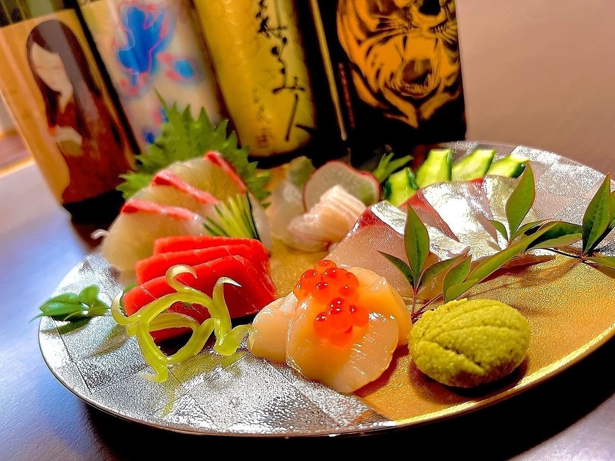 新鮮な魚をご用意しております！ぜひご堪能ください！