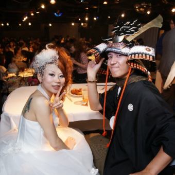 『結婚式二次会プラン』☆嬉しいオプション付き☆料理10品2.5H飲み放題付きプラン♪