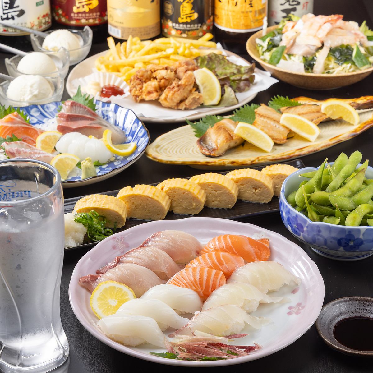 鮮度抜群◎新鮮な魚を使用したバリエーション豊富なお料理が自慢