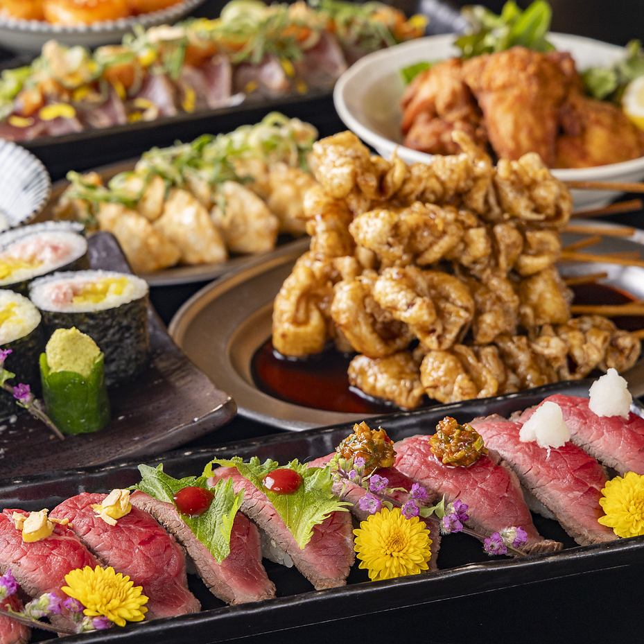 【梅田駅近】平日食べ飲み放題2500円~/単品飲み放題980円