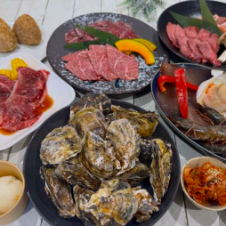 [The legendary premium beach grill plan] 12 dishes including Chateau Britan and Imari beef ribs for 8,800 yen (tax included) per person