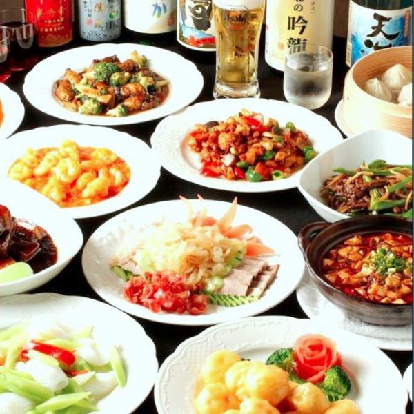 ◆Enjoy your banquet with carefully selected authentic Chinese food from Hong Kong◆