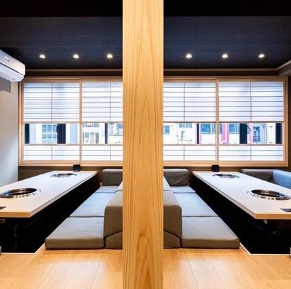 各種ご宴会に◎道頓堀の川を眺めながら贅沢焼肉宴会