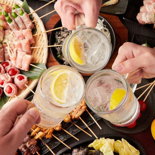 [Too free!? All-you-can-eat and tap sours] All-you-can-eat and drink options starting from 3,490 yen, including table sours!