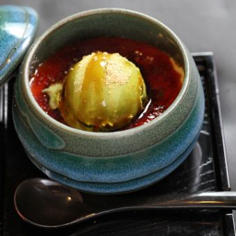 自家製寒天プリン