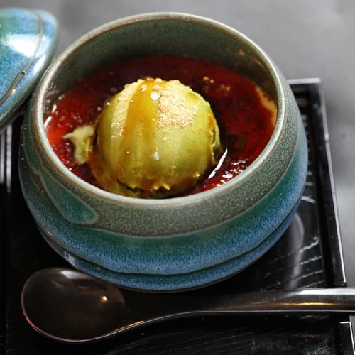 自家製寒天プリン