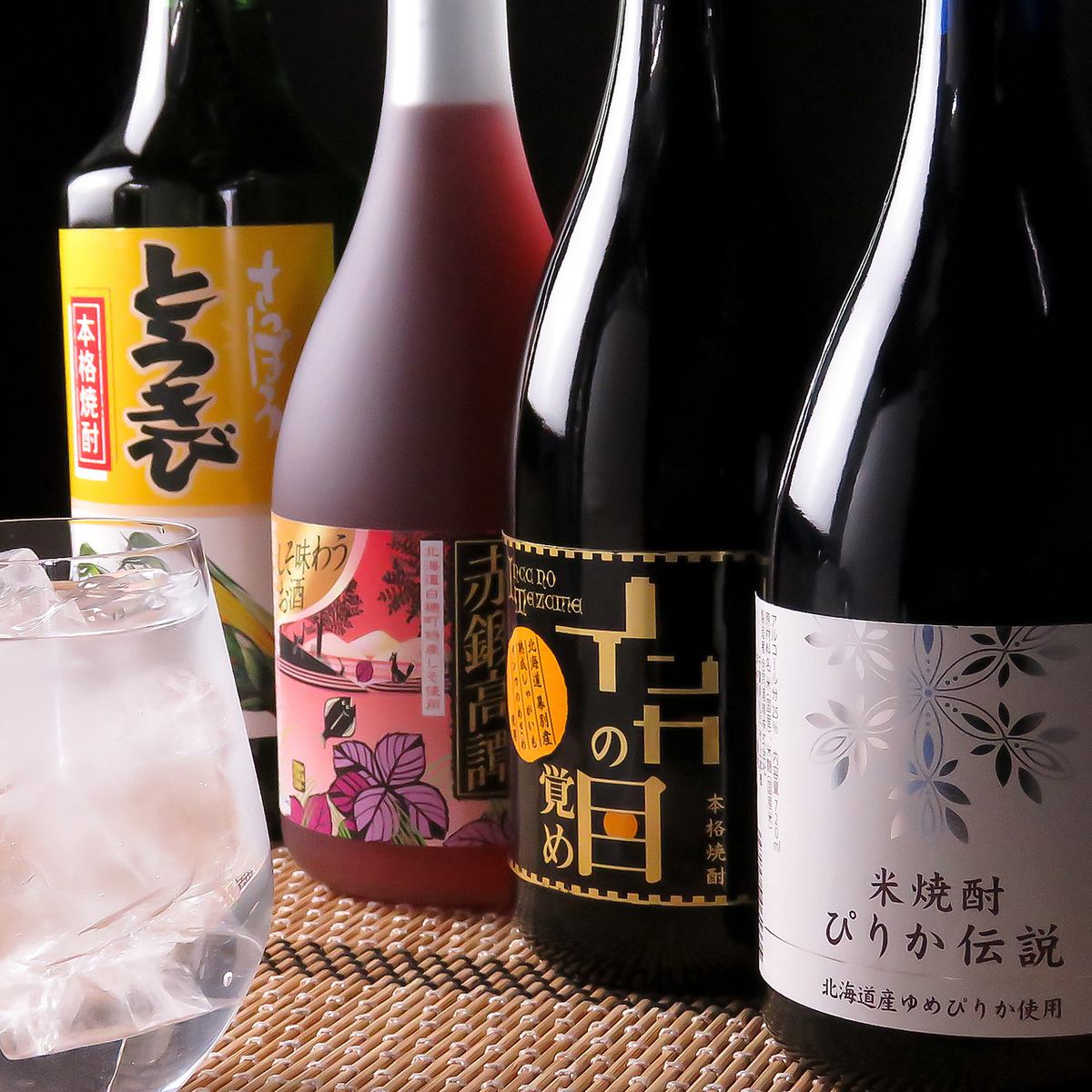 厳選食材と豊富な焼酎・日本酒も◎食通も唸る！こだわりの一杯♪