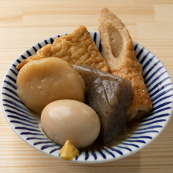 Assortment of 5 types of oden