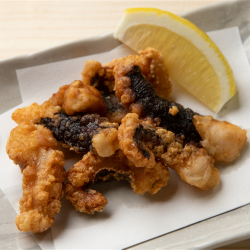 Deep-fried octopus