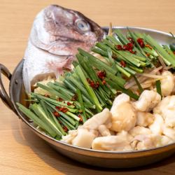Specialty! Sea bream broth offal hotpot!