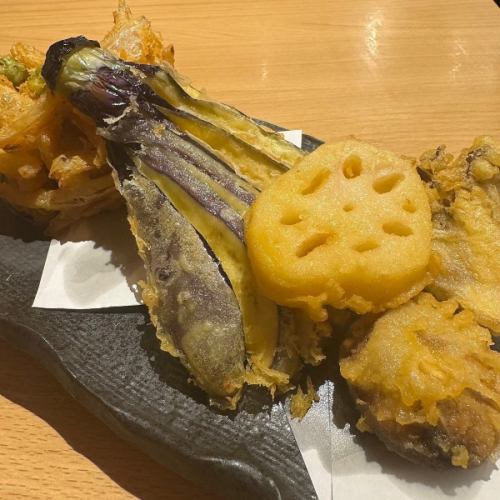 秋野菜の天ぷら
