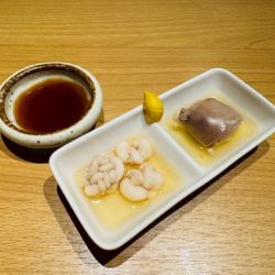 Comparison of milt (blowfish and cod)