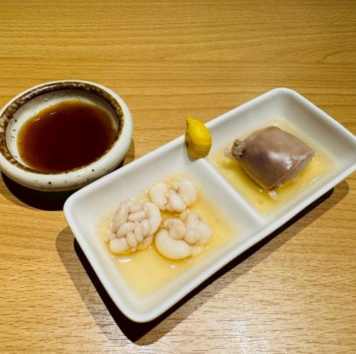 Comparison of milt (blowfish and cod)