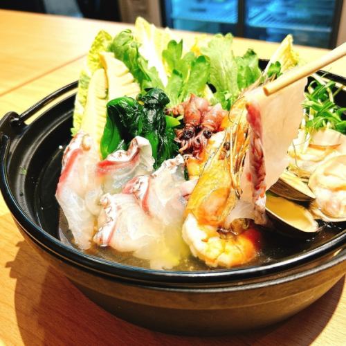 春の鯛しゃぶおでん鍋(1人前)