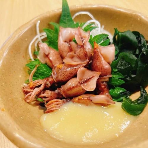 ホタルイカ酢味噌