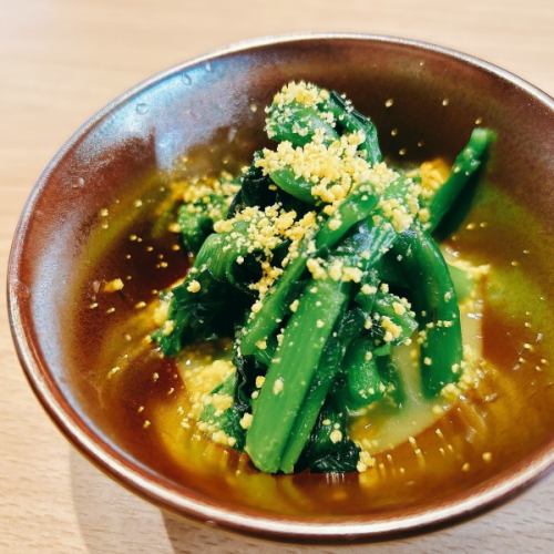 菜の花からし和え