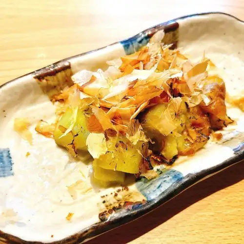 冷やし焼き茄子