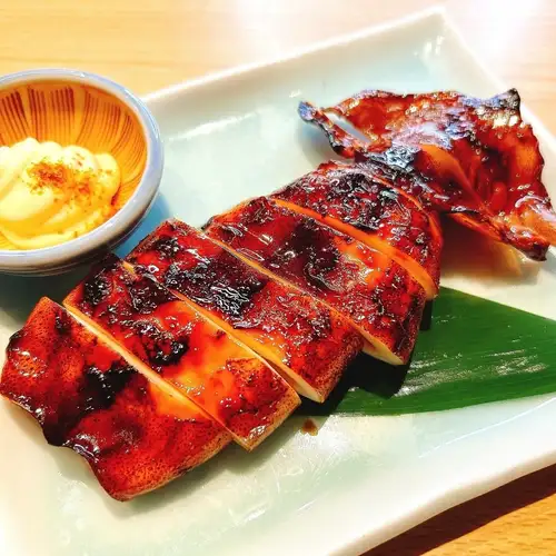 屋台のイカ焼き