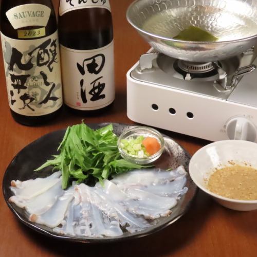 稚内名物　北海水たこしゃぶしゃぶ