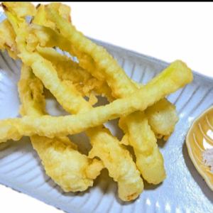 島らっきょう天ぷら