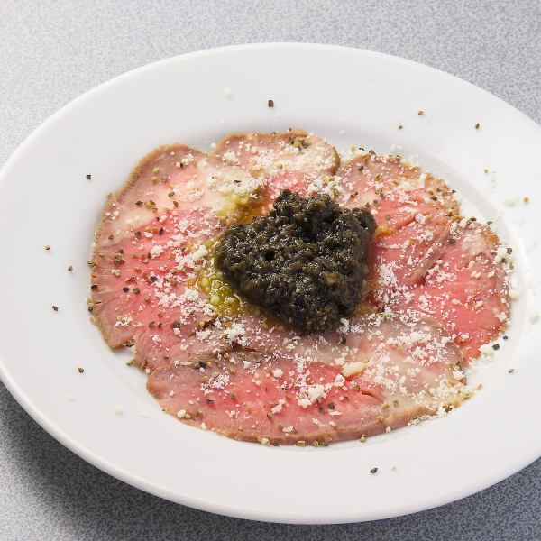 【新鮮な牛ロースを堪能！】◆牛ロースのカルパッチョ