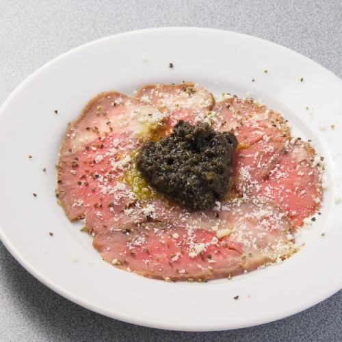 【新鮮な牛ロースを堪能！】◆牛ロースのカルパッチョ