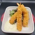 Fried shrimp with tartar sauce (3 pieces)