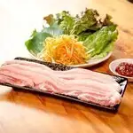 Hokkaido-raised pork samgyeopsal set
